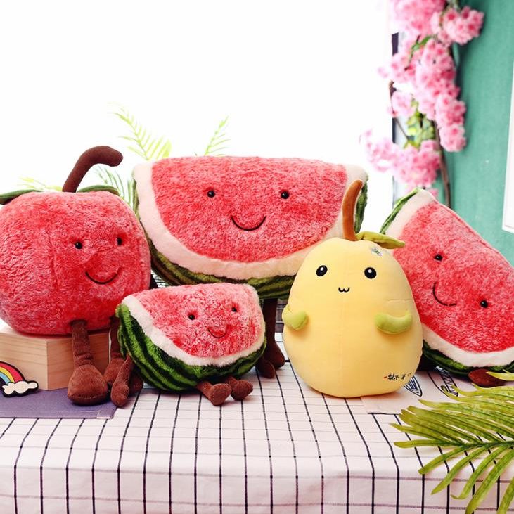 fruit plush toy